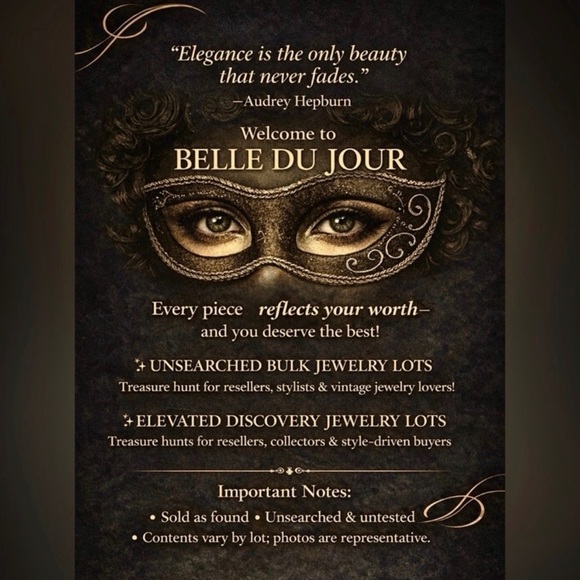 Discovery Lot • 1LB • Vtg Costume Bling • Gold/Silver • Pearls • Rhinestones - Picture 2 of 5